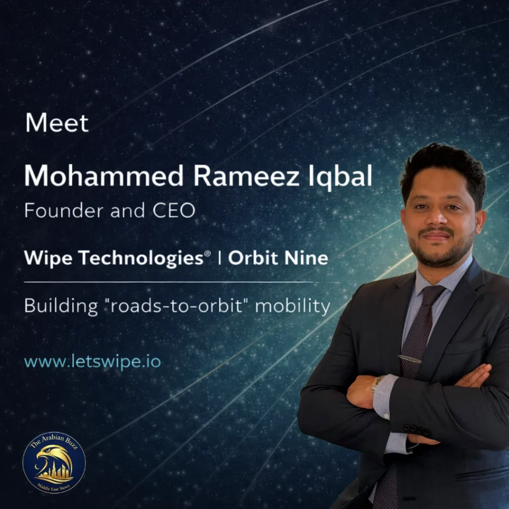 Meet Mohammed Rameez Iqbal: Building “roads-to-orbit” mobility with Wipe Technologies and Orbit Nine