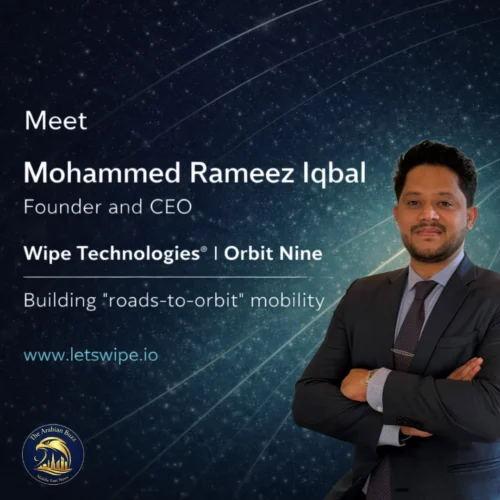 Meet Mohammed Rameez Iqbal: Building “roads-to-orbit” mobility with Wipe Technologies and Orbit Nine