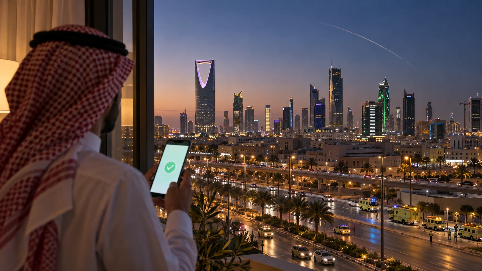 Riyadh danger warning lifted