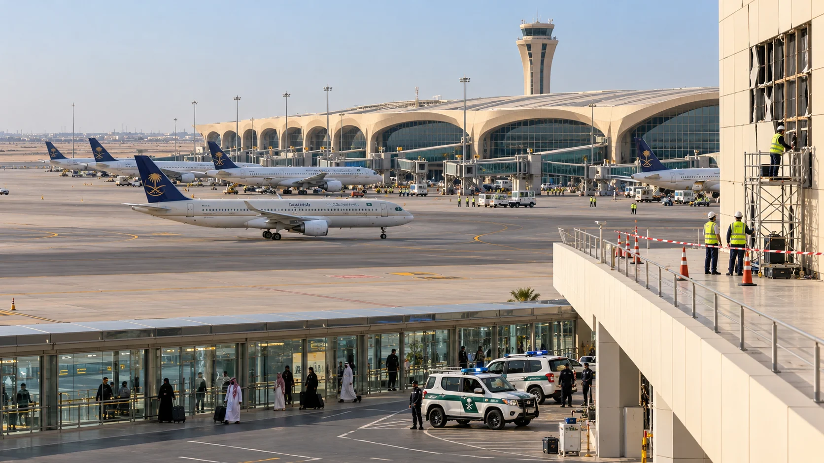 Dammam airport resumes normal operations
